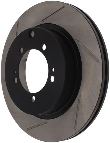 StopTech Power Slot 03-06 Evo 8 & 9 Slotted Right Rear Rotor - 126.46065SR