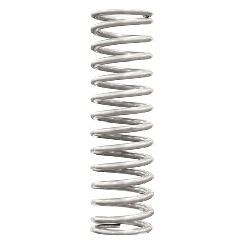 QA1 2-1/2in ID High Travel Spring - 16in Length x 200lbs/in - Silver Powder Coated - 16HT200