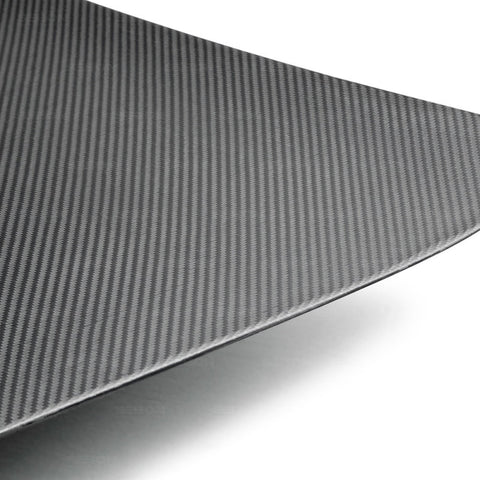 Seibon 09-12 Nissan GTR R35 OEM Dry Carbon Fiber Trunk/Hatch (NO Spoiler Holes) - TL0910NSGTR-OE-DRY