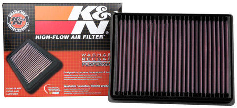 K&N 98-05 Volvo S80 2.0/2.8/2.9L / 99-06 Volvo S80 2.4L/2.5L Drop In Air Filter - 33-2152