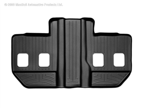 WeatherTech 07-13 Cadillac Escalade ESV Rear FloorLiner - Black - 440665