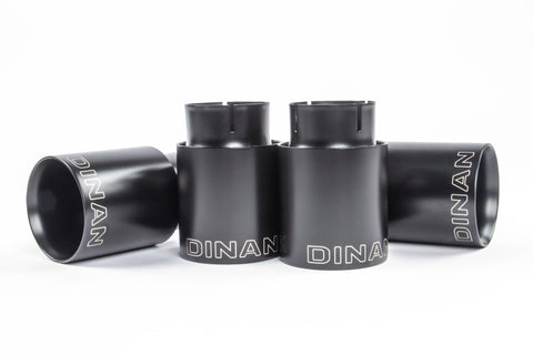 Dinan 20-24 BMW M340i/M440i (G20/G22/G23/G26) Free Flow Axleback Exhaust System - Black Tips - D660-0085-BLK