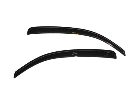 AVS 05-15 Toyota Tacoma Standard Cab Ventvisor Outside Mount Window Deflectors 2pc - Smoke - 92153
