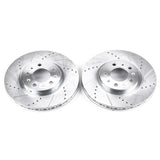 Power Stop 06-09 Pontiac Solstice Front Evolution Drilled & Slotted Rotors - Pair - AR82108XPR