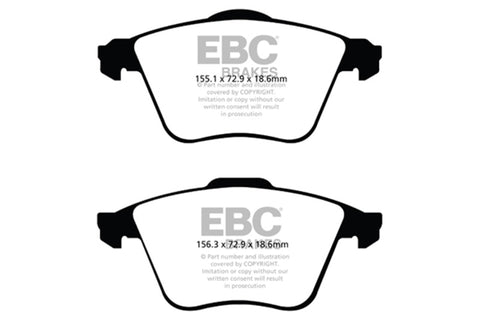 EBC Brakes Bluestuff Street and Track Day Brake Pads - DP51574NDX