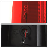 xTune Chevy Silverado 1500/2500/3500 99-02 / Version 3 Tail Lights Red Clear ALT-ON-CS99V3-LBLED-RC - 9038792