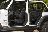 Rugged Ridge Fortis Front Tube Doors 18-20 Jeep JL / 2020 JT - 11509.13