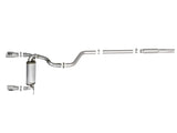 aFe Rebel Series 409 Stainless Steel Cat-Back Exhaust 18-21 Jeep Wrangler JL 2.0L (t) - Polished Tip - 49-48096-P