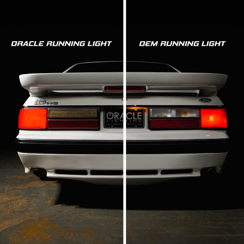 ORACLE Lighting 87-93 Mustang LX Full Sequential LED Tail Light Conversion Kit - 8208-023
