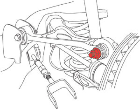 SPC Performance Ford 10+ Taurus / 01+ Explorer Rear Camber Kit - 84130