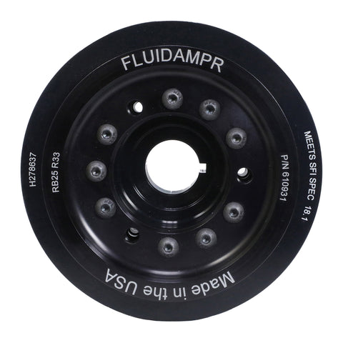 Fluidampr 94-99 Nissan Skyline R33 RB25DET (Non NEO) Steel Internally Balanced Damper - 610931