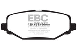 EBC 12+ Chrysler Town & Country 3.6 Ultimax2 Rear Brake Pads - UD1596