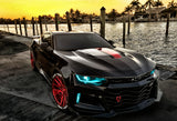 Oracle 16-18 Chevrolet Camaro Backlit Fog Light DRL Upgrade Kit - ColorSHIFT - 1293-333