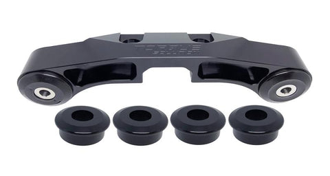 Torque Solution 08+ Subaru WRX/STI Solid Billet Rear Differential Brace - Black - TS-SU-427BK-SB