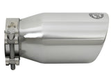 aFe MACH Force-Xp Universal 304 SS Single-Wall Clamp-On Exhaust Tip - Polished - 49T25354-P07