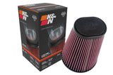 K&N Universal Round Clamp-On Air Filter 4-1/2in FLG, 5-7/8in B, 3-1/4in X 4-1/2in T, 8in H - RU-1021