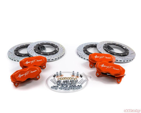 Agency Power Big Brake Kit Front and Rear Orange Can-Am Maverick X3 Turbo 14-18 - AP-BRP-X3-460-OR