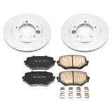 Power Stop 00-05 Suzuki Grand Vitara Front Z17 Evolution Geomet Coated Brake Kit - CRK5109