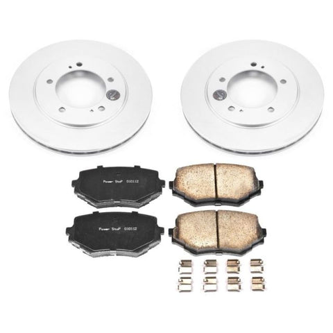 Power Stop 00-05 Suzuki Grand Vitara Front Z17 Evolution Geomet Coated Brake Kit - CRK5109