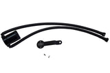 J&L 14-18 Chevy/GM Truck/SUV 5.3L V8 Driver Side Oil Separator 3.0 - Black Anodized - 3085D-B