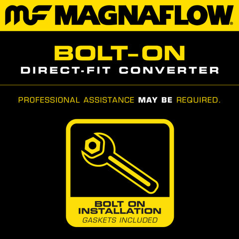 MagnaFlow Conv 06-08 Porsche Cayman DF SS OEM Grade Passenger Side Catalytic Converter w/Header - 49931