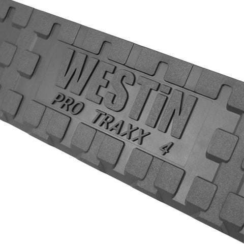 Westin 15-18 Chevy Silv 25/3500 Reg Cab Dsl (Rocker Mount) PRO TRAXX 4 Oval Nerf Step Bars - Black - 21-23845