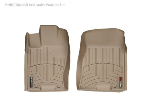 WeatherTech 09+ Kia Borrego Front FloorLiner - Tan - 451821
