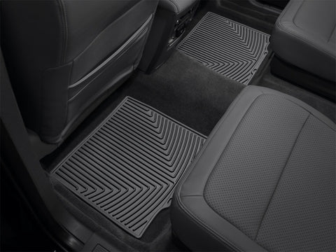 WeatherTech 09+ Ford Flex Rear Rubber Mats - Black - W231