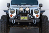 DV8 Offroad Fairlead Mounted Flip-Up License Plate Bracket - LPBM-02