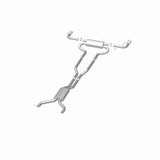 MagnaFlow 07 Audi Q7 V8 4.2L Dual Split Rear Exit Stainless Cat-Back Perf Exhaust - 15085
