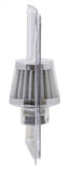 K&N 2in Base OD x .375in Flange ID x 1.75in H Rubber Base Crankcase Vent Filter - White - 62-1600WT