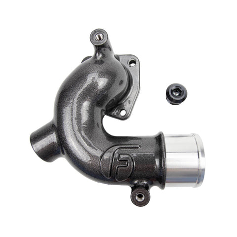 Wehrli WCFab X Fleece 98-18 Cummins Thermostat Housing - Gloss White - WCF100157-GW