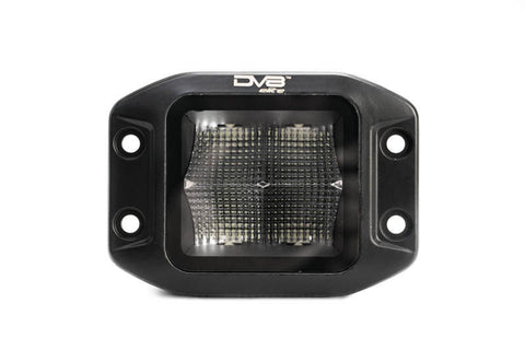DV8 Offroad Elite Series 3in Cube LED Light 40W Spot 3W LED - BE3FMW40W