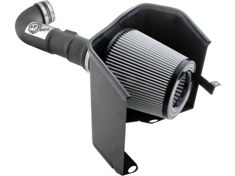 aFe MagnumFORCE Intakes Stage-2 Pro DRY S Nissan Titan 04-13 V8-5.6L Black Powdercoated Tube - 51-10312-1