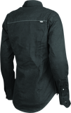 Speed and Strength Speed Society Armored Moto Shirt Black Womens - XS - 880429