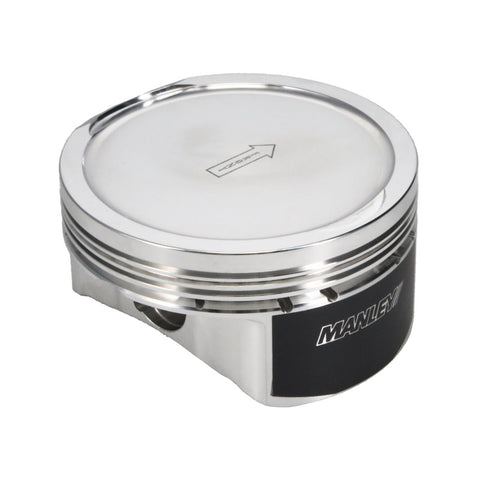 Manley Chrysler Hemi 6.4L +.005in Oversize/4.095in Bore -12.5cc Dish Extreme Duty Piston Set - 598905CE-8