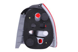 ANZO 1996-2000 Honda Civic Taillights Red/Smoke - 221193