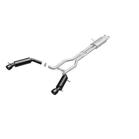 MagnaFlow Cat-Back 15-16 Land Rover Ranger Rover V6 SS 2.5in Dual Split Rear Exit 4.5in Black Tips - 19123
