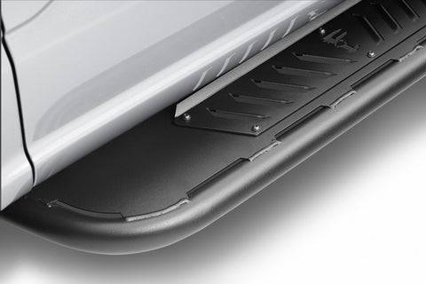N-FAB 12007-2018 Chevrolet Silverado 1500 Crew Cab Pickup Roan Running Boards - Textured Black - NBC07CC-TX