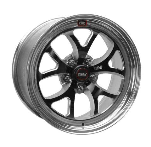 Weld S76 17x11 / 5x115mm BP / 6.2in. BS Black Wheel (High Pad) - Non-Beadlock - 76HB7110W62A