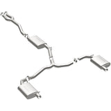 MagnaFlow Cat-Back SS Dual Split Rear Exit 2015 Dodge Charger/Chrysler 300C 3.6L V6 (Uses OEM Tips) - 19225