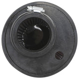 K&N Universal Clamp-On Air Filter 2.375in Flg ID x 5.21875in B OD x 3.5in T OD x 3.75in H - RU-1624