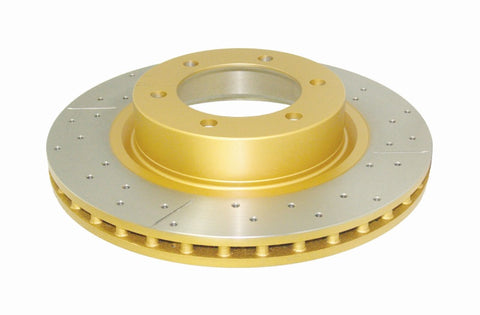 DBA 99-05 Suzuki Grand Vitara Front Street Series Drilled & Slotted Rotor - 579X