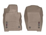 WeatherTech 2018+ Infiniti Q50 Front FloorLiner - Tan (Will Fit Hybrid Models) - 4512581