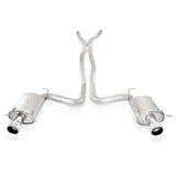 Stainless Works 2004-07 Cadillac CTS-V 3in Exhaust X-Pipe Chambered Mufflers High-Flow Cats 4in Tips - CTSVEHX