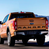 Putco 19-20 Ford Ranger - Black Platinum Tailgate Letters RANGER - 55554BPFD