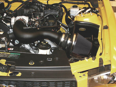 Airaid 05-09 Mustang 4.0L V6 MXP Intake System w/ Tube (Dry / Black Media) - 452-177