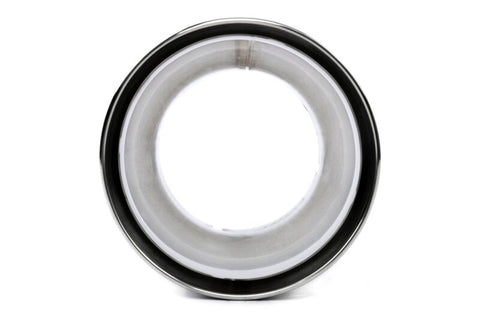 Dinan Double-Walled 4in Clamp-On Exhaust Tip - Polished - 4in Outlet / 2.75in Inlet - D663-0600-BOX