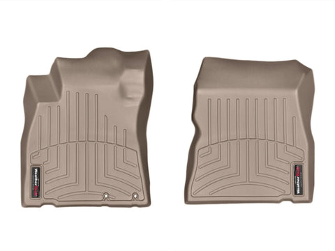 WeatherTech 2012+ Nissan Versa Front FloorLiner - Tan - 455771