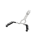 MagnaFlow Cat-Back 15-16 Land Rover Ranger Rover V6 SS 2.5in Dual Split Rear Exit 4.5in Black Tips - 19123